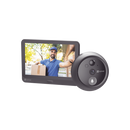 EZVIZ Videoportero Con Mirilla y Pantalla Wi-Fi de Batería Recargable / Para Instalarse en Puerta / Cámara 1080P / IR 3Mts / Boton Timbre / Audio de Dos Vías / Uso en Interior