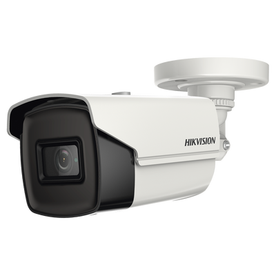 HIKVISION Bala TURBOHD 4K (8 Megapixeles) / Gran Angular 79º / Lente 2.8  mm / Exterior IP67 / IR EXIR 60 mts / dWDR
