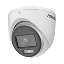 HIKVISION Turret TURBOHD 2 Megapixel (1080p) / Imagen a color 24/7 / Lente 2.8 mm / METAL / Luz Blanca 20 mts / Exterior IP67 / TVI-AHD-CVI-CVBS / dWDR