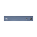 HIKVISION Switch PoE+ / No Administrable / 8 Puertos 10/100 Mbps PoE+ / 1 Puerto 100 Mbps Uplink / PoE hasta 250 metros / 60 W