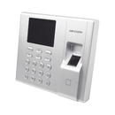 HIKVISION Terminal de Control de Acceso y Asistencia compatible con APP Hik-Connect (P2P) / Stand Alone / Lectura de Huella y de Tarjetas  Mifare