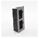 HIKVISION Base de 2 Espacios para EMPOTRAR Módulos de Videoporteros Hikvision