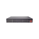 EPCOM TITANIUM Kit de TRANSCEPTOR ACTIVO DE 16 Canales / VIDEO+PODER en un solo Cable UTP / 150m en 4K, 200m en 5 MP/ Envía 36 Vcc y recibe 12 Vcc / TODO INCLUIDO PARA RACK / Compatible con cámaras HD-TVI/CVI/AHD/CVBS / Instalación Limpia