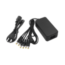 EPCOM POWERLINE Fuente de Alimentación de 6 Salidas tipo Jack Macho de 12 Vcc / 6 Amper