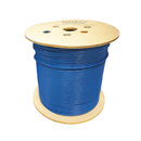LINKEDPRO BY EPCOM Bobina de cable U/UTP Cat6A de 305 mts, Color Azul, CM, soporta 10G-BaseT para transmisión de frecuencias de hasta 500MHz, UL