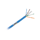 LINKEDPRO BY EPCOM Bobina de cable U/UTP Cat6A de 305 mts, Color Azul, CM, soporta 10G-BaseT para transmisión de frecuencias de hasta 500MHz, UL