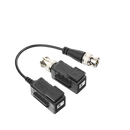 EPCOM TITANIUM Kit de Transceptores (Baluns) con Terminal PUSH SUPERIOR, Resolución 4K , Cable flexible COAXIAL Blindado / COAXITRON / AUDIO POR COAXITRON / Menu OSD /Conector 100% COBRE / protección TVS, Calidad PREMIUM