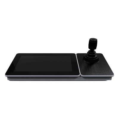 HIKVISION Controlador IP (Joystick) con Pantalla Táctil de 10.1" / S.O. Android ver. 4.4 / Compatible con cámaras IP, Domos IP / PTZ IP / DVRs y NVRs epcom, HiLook y HIKVISION