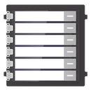 HIKVISION Módulo de Botones Para Videoportero Modular / Llamada de un solo Toque / Soporta Hasta 6 Monitores Principales