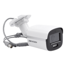 HIKVISION Bala TURBOHD 3K (5MP) / Lente 2.8 mm / Micrófono Integrado / Imagen a Color 24/7 / Luz Blanca 20m / Exterior IP67 / dWDR / 4 Tecnologías