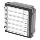 HIKVISION Módulo de Botones Para Videoportero Modular / Llamada de un solo Toque / Soporta Hasta 6 Monitores Principales