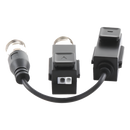 HIKVISION Kit de Transceptor (Balluns) TURBOHD  / Hasta 8 MP (4K) / 100% Cobre / Soporta HD-TVI / AHD / CVI / CVBS / Audio por Coaxitron / Datos para Menú de Configurar de Cámaras